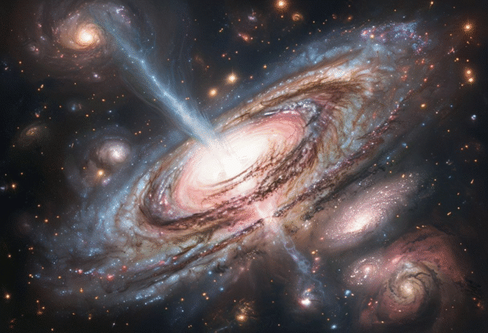 Enigma galáctico: misteriosa señal de energía de un quásar distante desafía la explicación