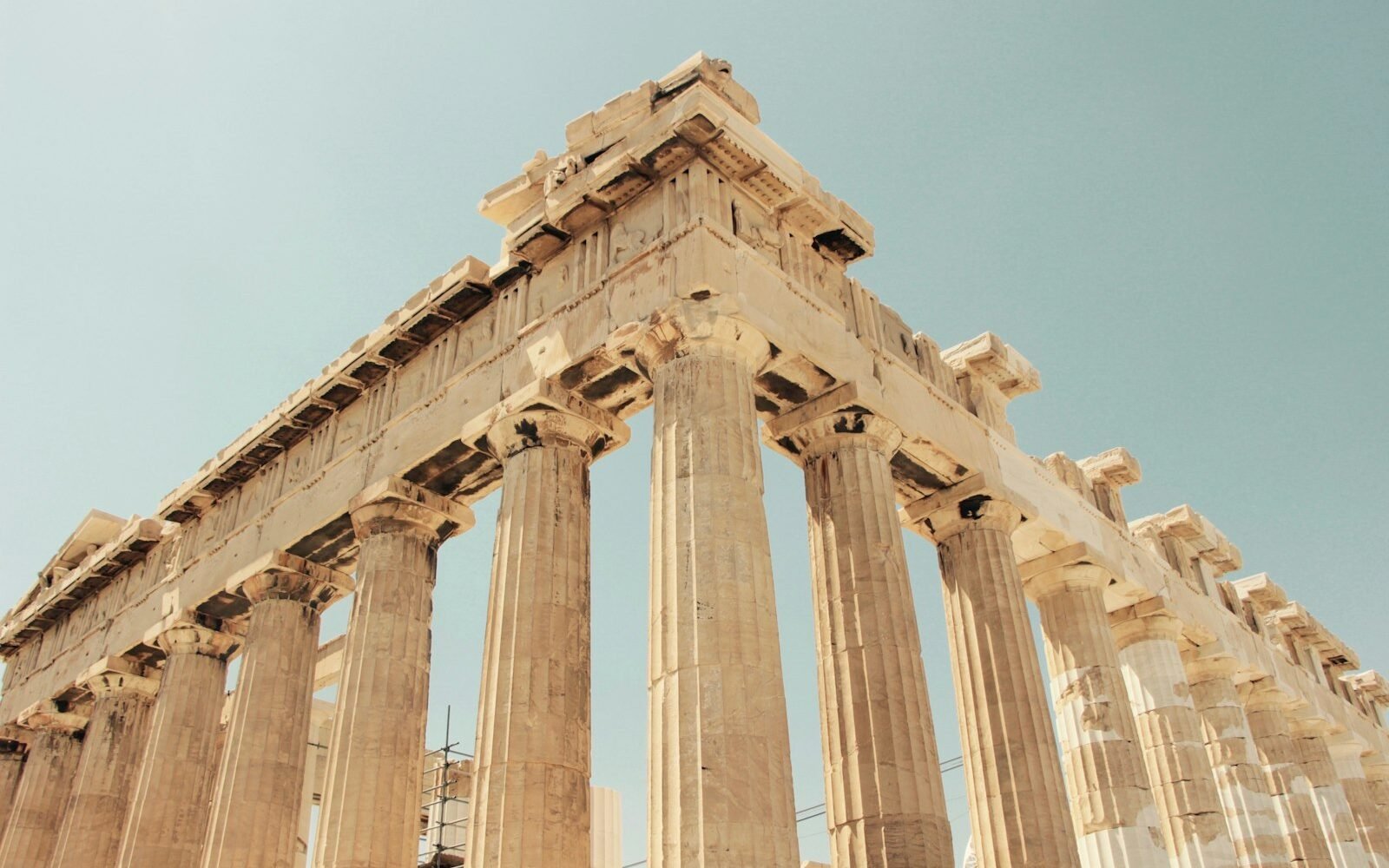 Partenón de Atenas como contexto del mundo griego de Platón