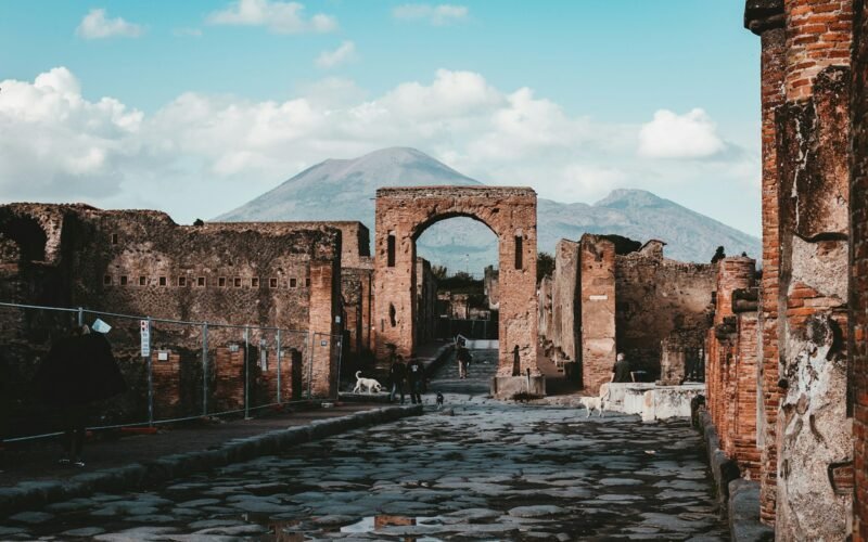 Ruinas y calles de Pompeya